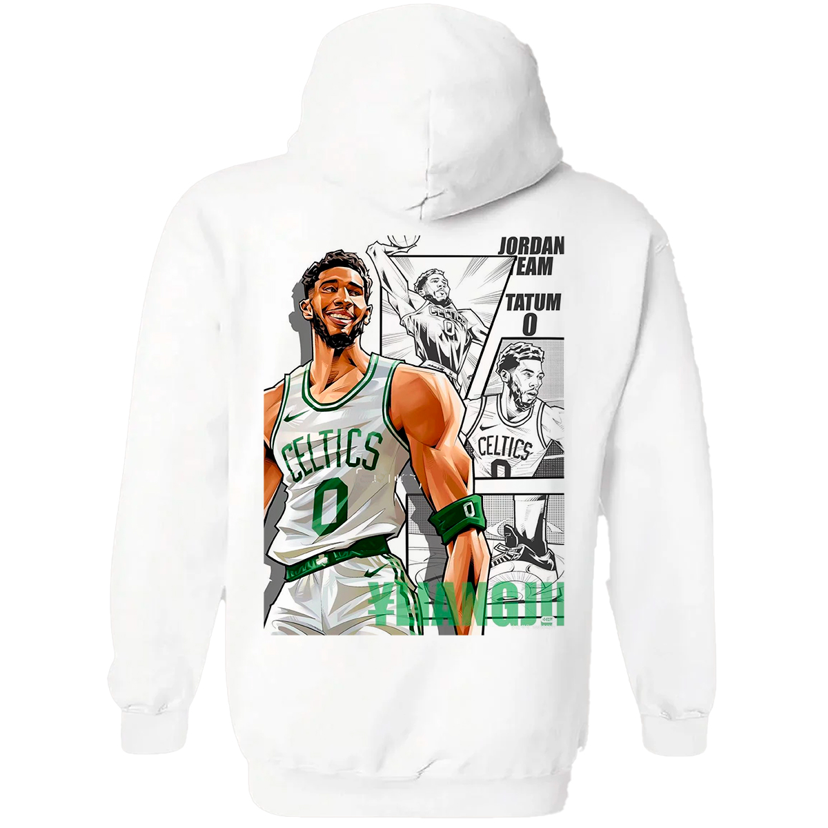 Sudadera Unisex Jason Baloncesto Tatum Boston Arte Loca