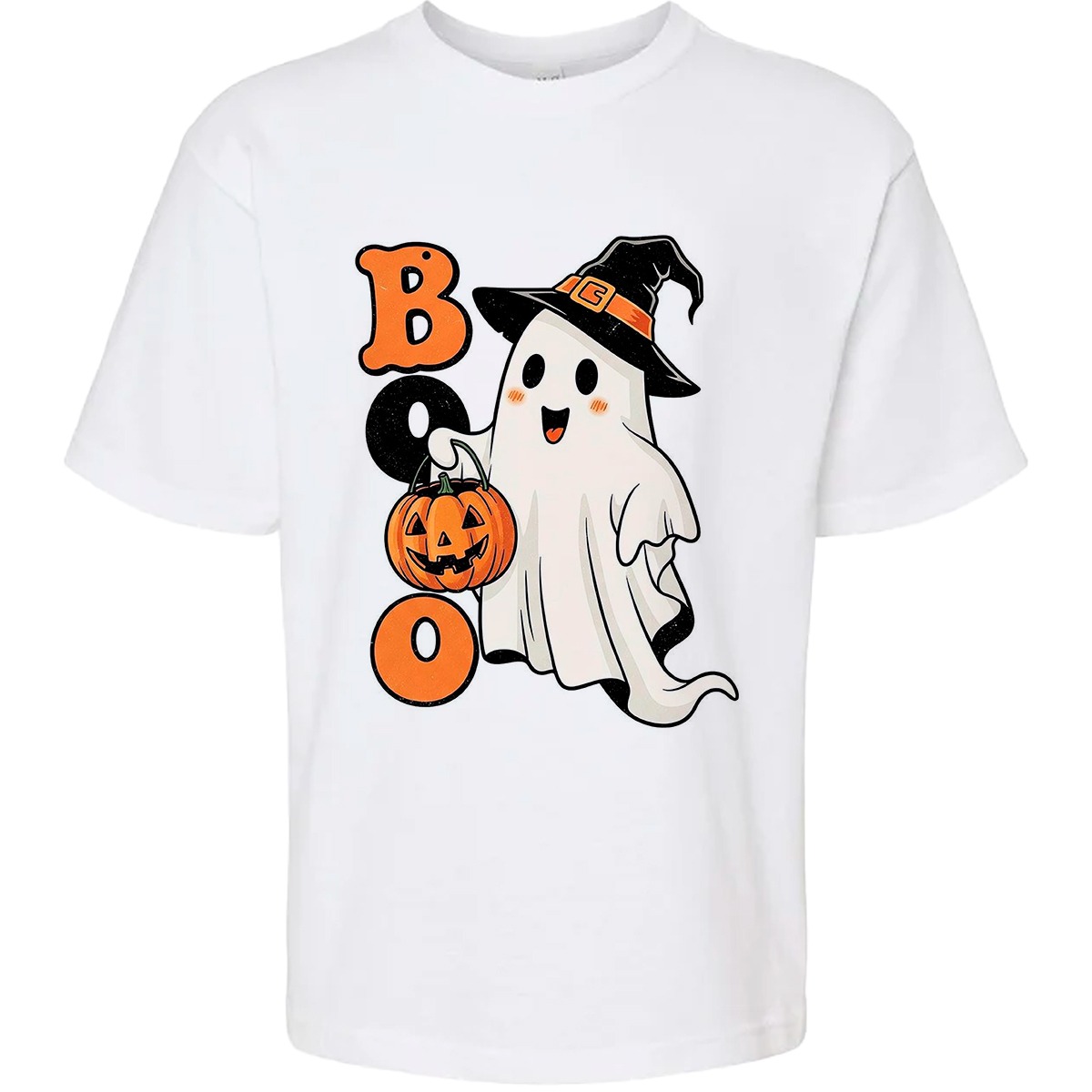 Camiseta Unisex Halloween fantasma adorable Arte Loca