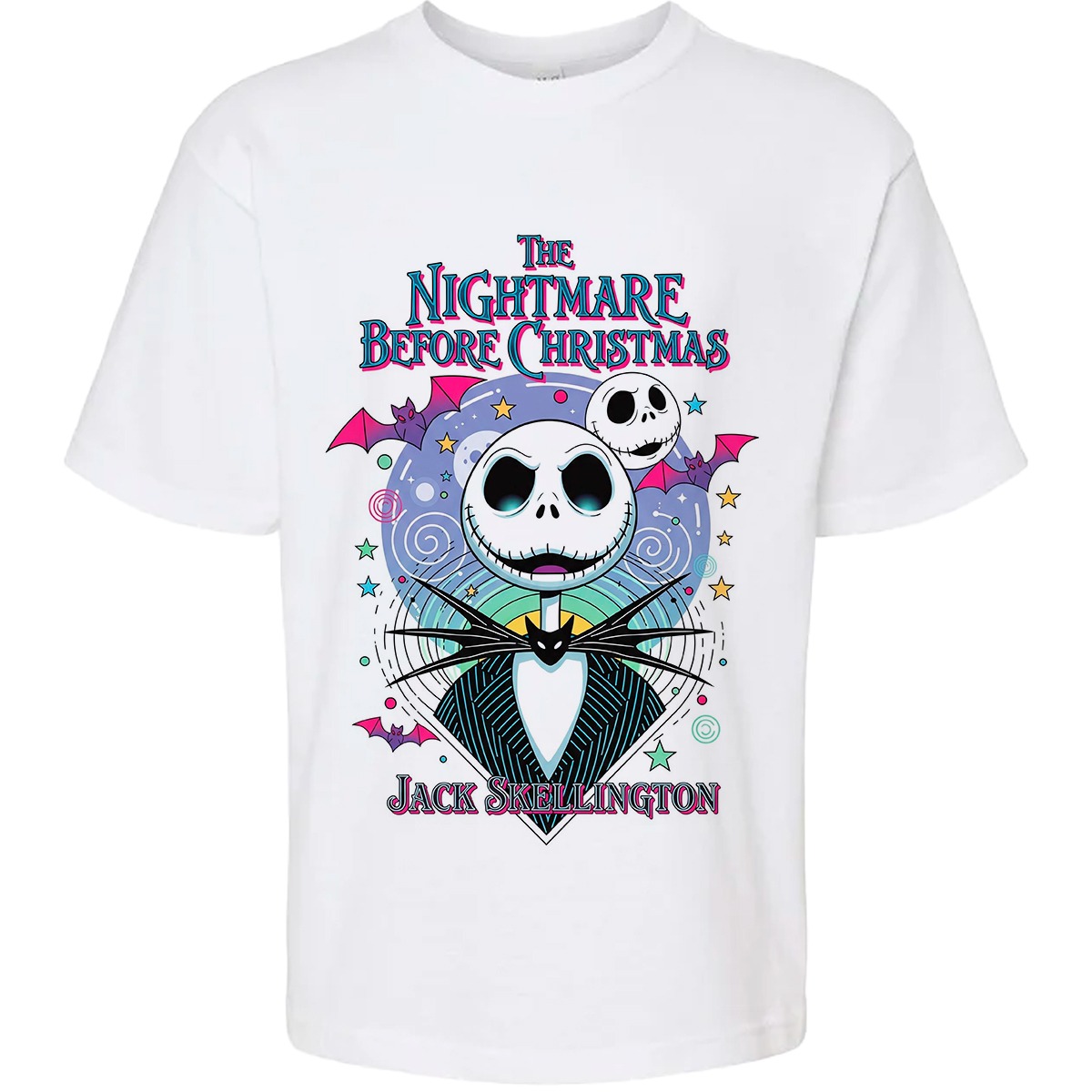 Camiseta Unisex Jack Skellington de “El extraño mundo de Jack”Arte Loca