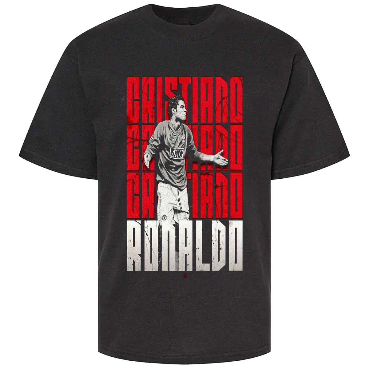 Camiseta Unisex Cristiano CR7 futbolista Arte Loca